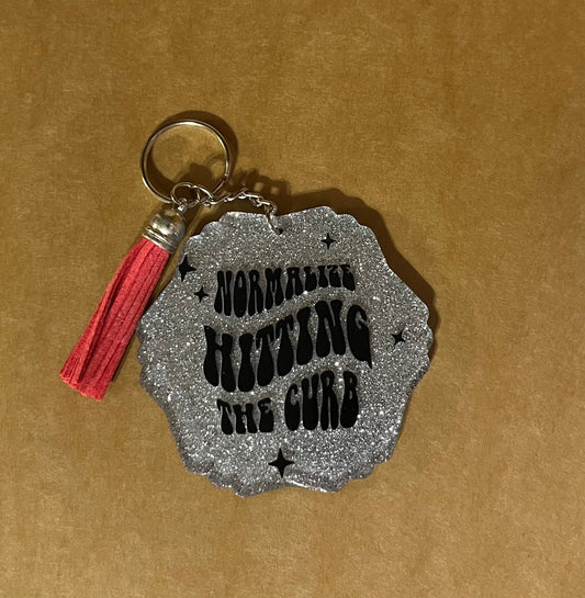 Normalize Hitting The Curb Keychain