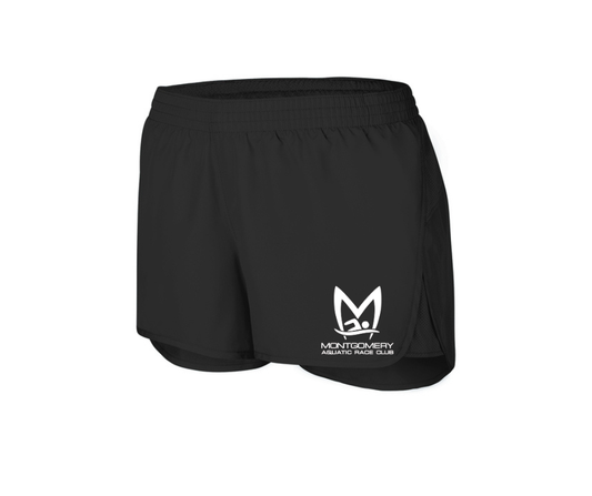 Girl's or Women's Running Shorts with White MARC Logo